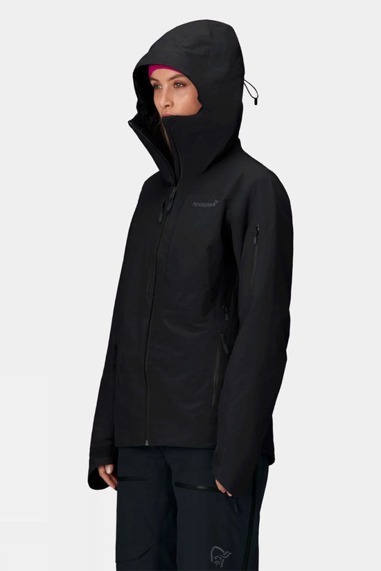 Norrona Womens Lofoten GTX Insulated Jacket Caviar Black