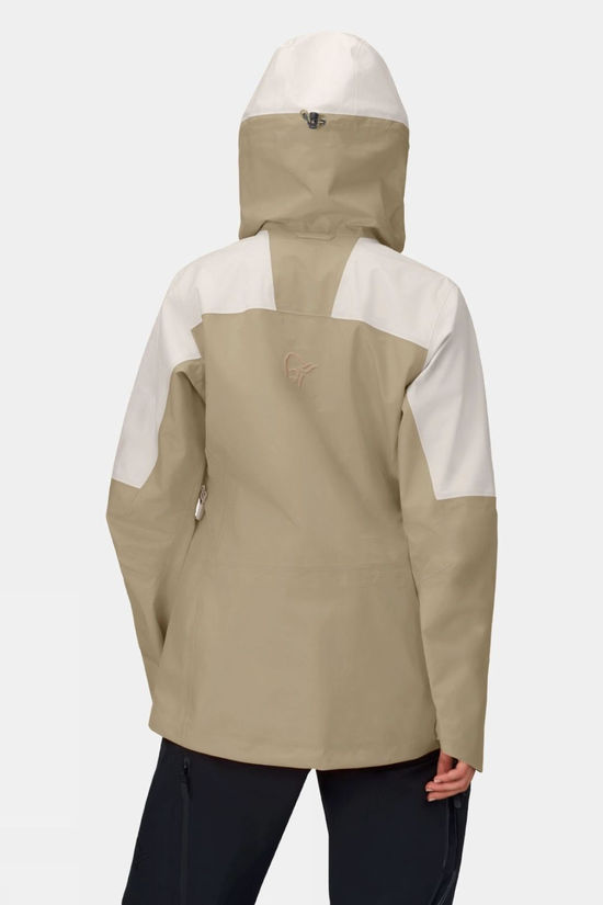 Norrona Womens Lofoten GTX Jacket Oatmeal