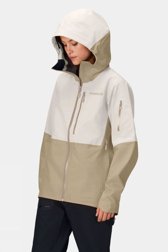 Norrona Womens Lofoten GTX Jacket Oatmeal