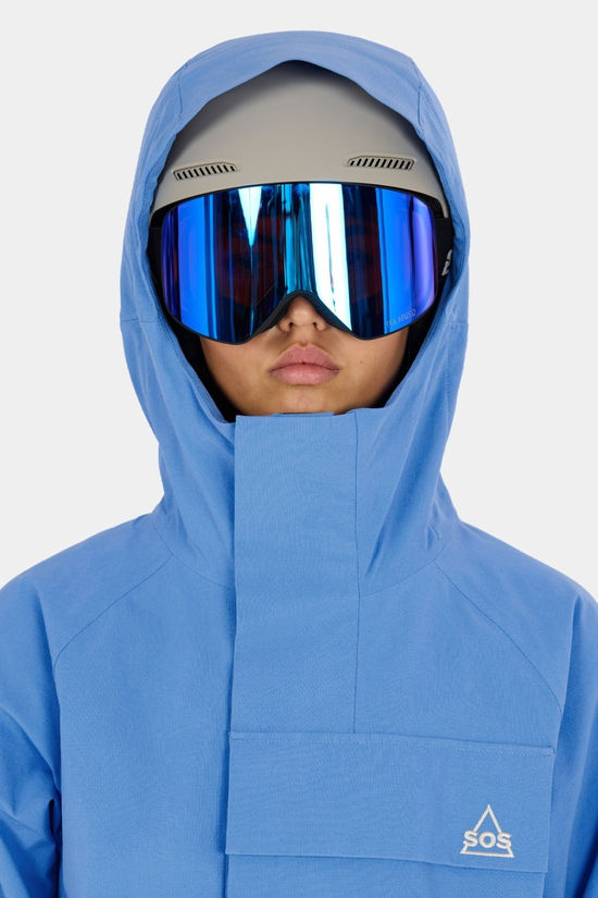 SOS Womens Sestriere Insulated Anorak Marina