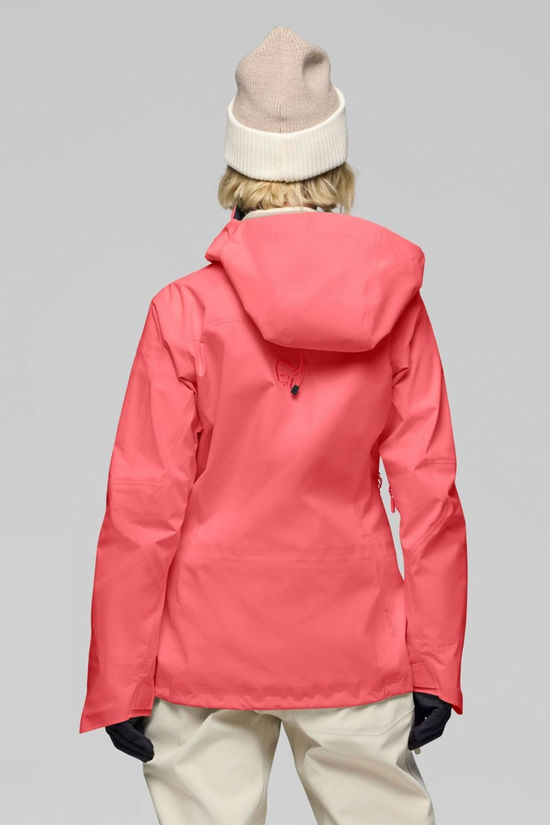 Norrona Womens Lofoten GTX PRO Jacket  Calypso Coral