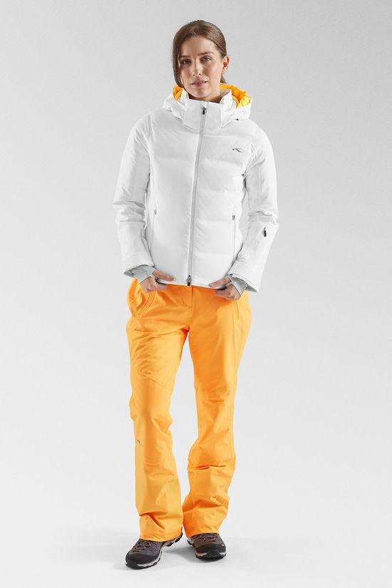 Kjus Womens Capture Ski Jacket  White/Burst
