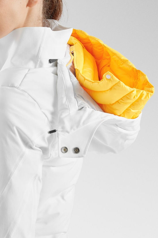 Kjus Womens Capture Ski Jacket  White/Burst