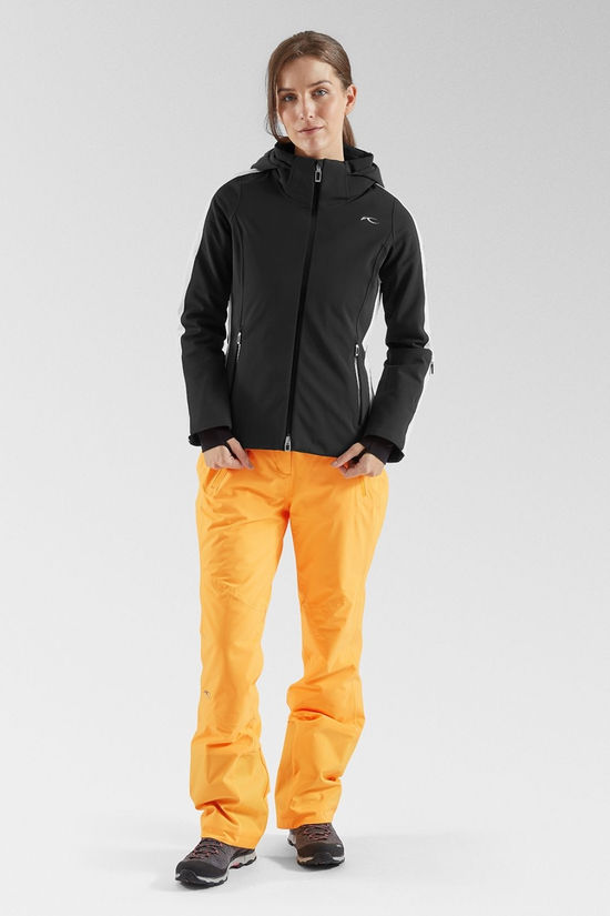 Kjus Womens Formula Ski Jacket Black/White