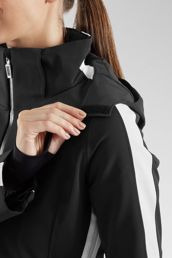 Kjus Womens Formula Ski Jacket Black/White