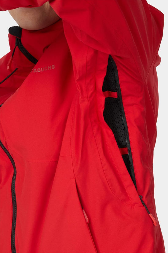 Ayacucho Womens Arolla Insulated Ski Jacket True Red