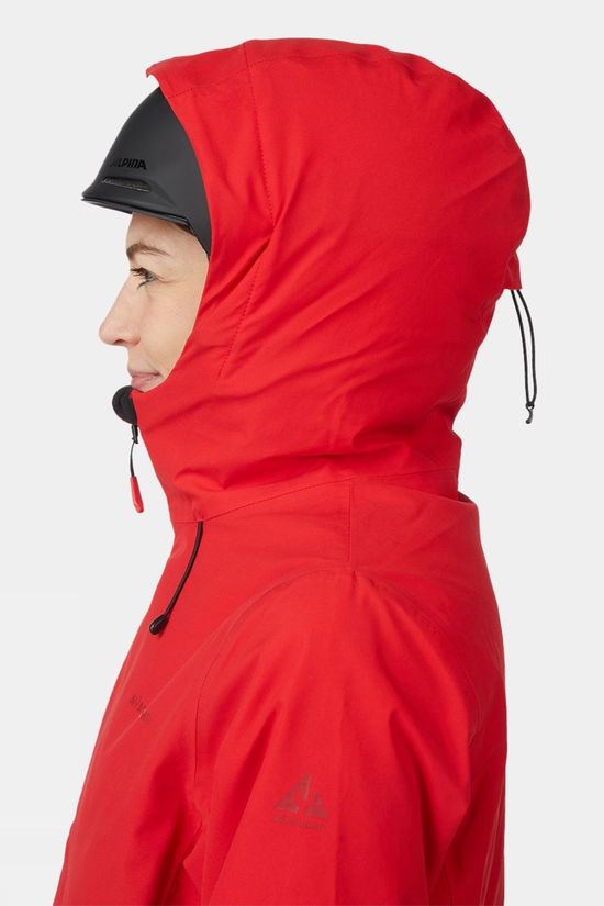 Ayacucho Womens Arolla Insulated Ski Jacket True Red
