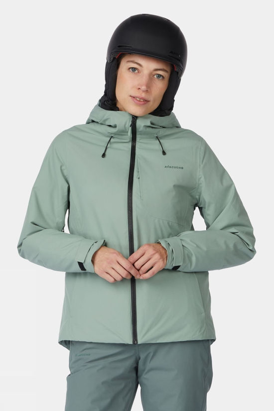 Ayacucho Womens Arolla Insulated Ski Jacket Green Bay