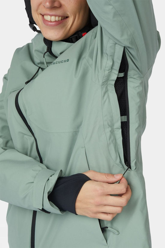 Ayacucho Womens Arolla Insulated Ski Jacket Green Bay