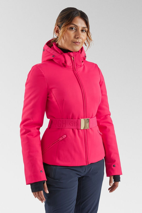 Goldbergh Womens Giselle Faux Ski Jacket Italian Rose