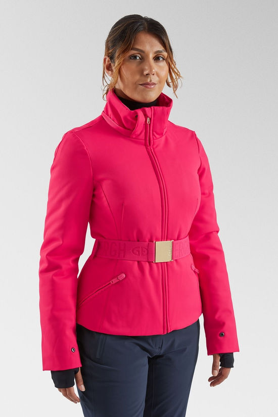 Goldbergh Womens Giselle Faux Ski Jacket Italian Rose