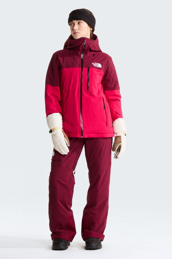 The North Face Womens Freedom Insulated Ski Jacket  Lali Guran-Burgundy Crush