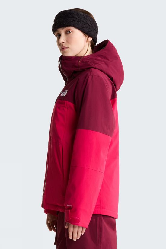 The North Face Womens Freedom Insulated Ski Jacket  Lali Guran-Burgundy Crush