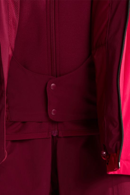 The North Face Womens Freedom Insulated Ski Jacket  Lali Guran-Burgundy Crush