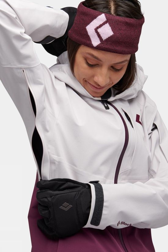 Black Diamond Womens Recon Stretch Shell Ski Jacket Ice Pink/Blackberry