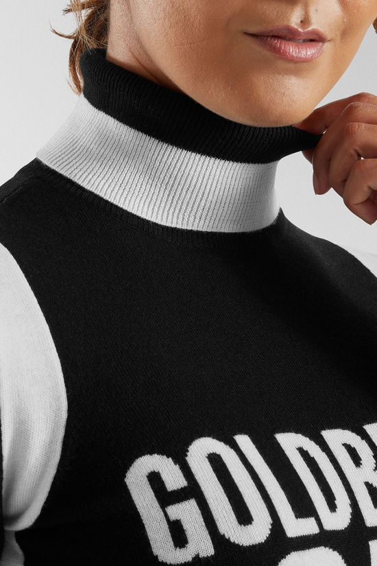 Goldbergh Womens Noemi Knit Sweater Black