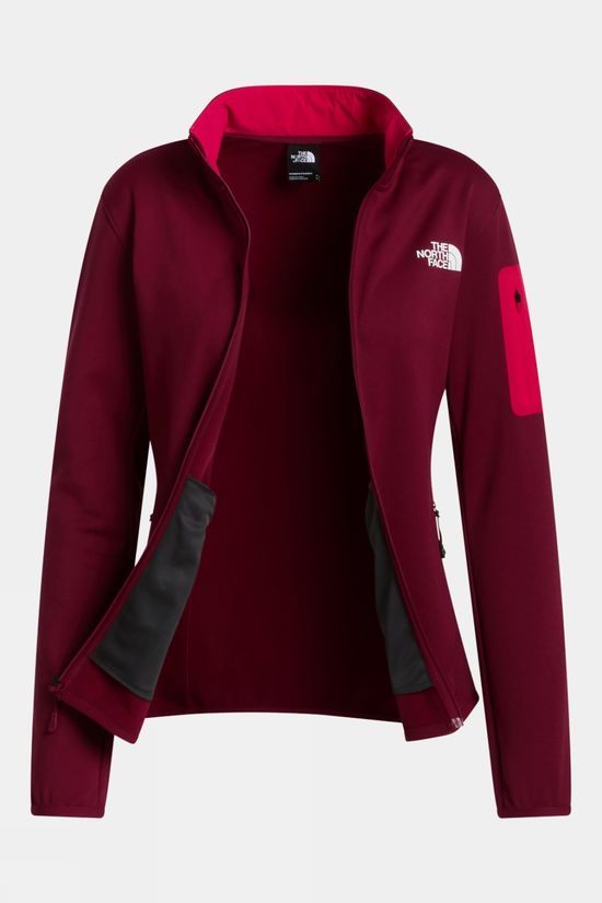 The North Face Womens Mistyescape Fleece Jacket  Burgundy Crush