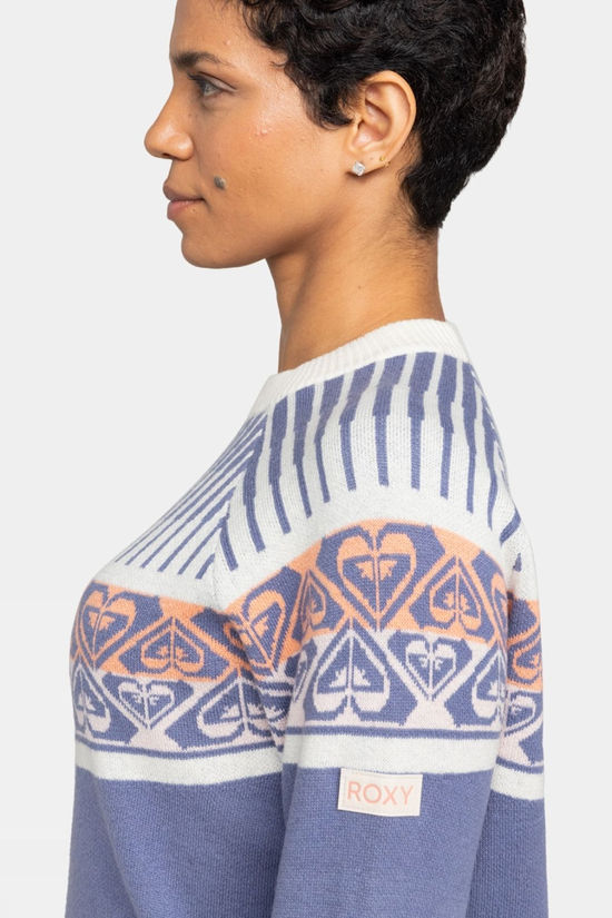 Roxy Womens Cozy Sound Knitted Jumper  Wild Wind