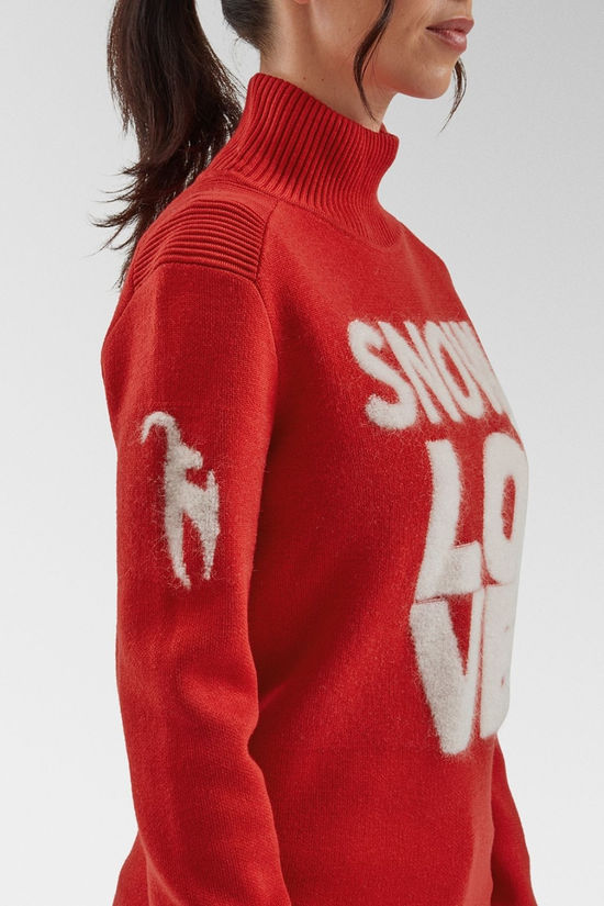 Toni Sailer Sports Womens Vanessa Jumper Pink Red