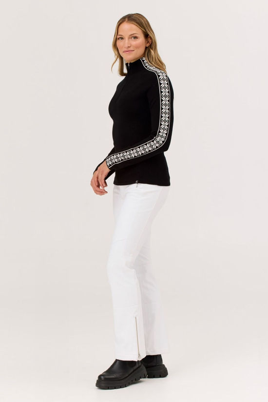 Krimson Klover Womens Slalom Base Layer Top  Black