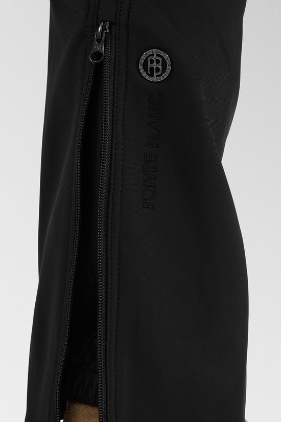 Poivre Blanc Womens Softshell Ski Pants Black