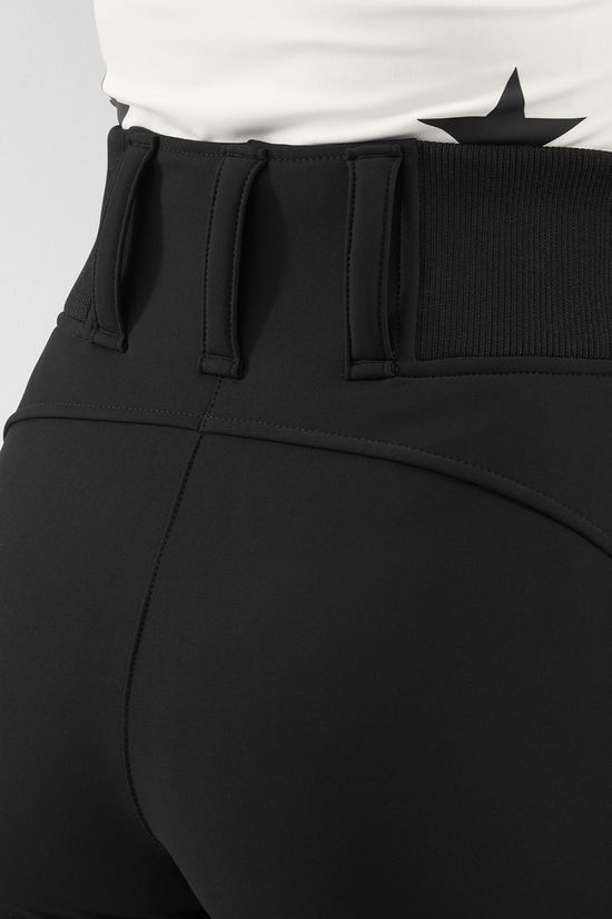 Poivre Blanc Womens Softshell Ski Pants Black