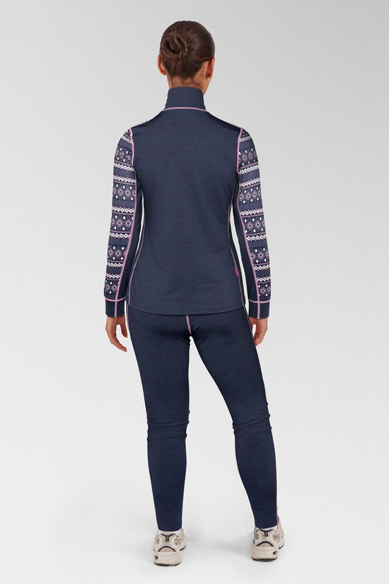 Kari Traa Womens Lune Half Zip Baselayer Froya