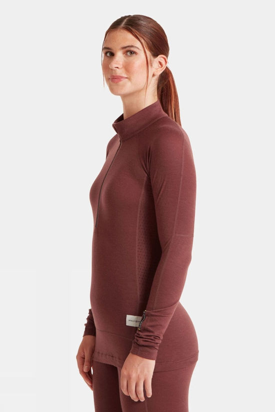 Artilect Womens Boulder 125 Quarter Zip Base Layer Top Andorra