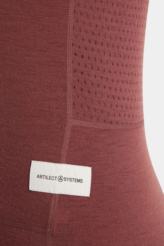 Artilect Womens Boulder 125 Quarter Zip Base Layer Top Andorra