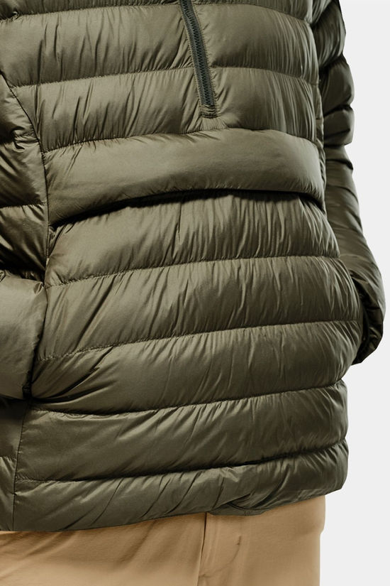 The Mountain Studio Mens D-6 Ultralight Down Jacket Forest Green