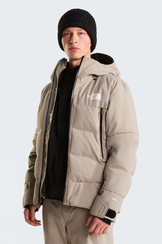 The North Face Mens Cirque Down Ski Jacket Stone Slab