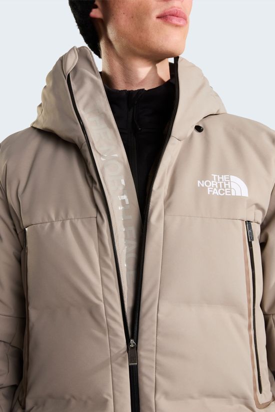 The North Face Mens Cirque Down Ski Jacket Stone Slab