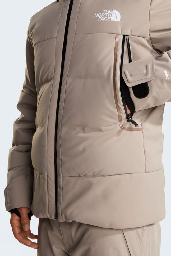 The North Face Mens Cirque Down Ski Jacket Stone Slab
