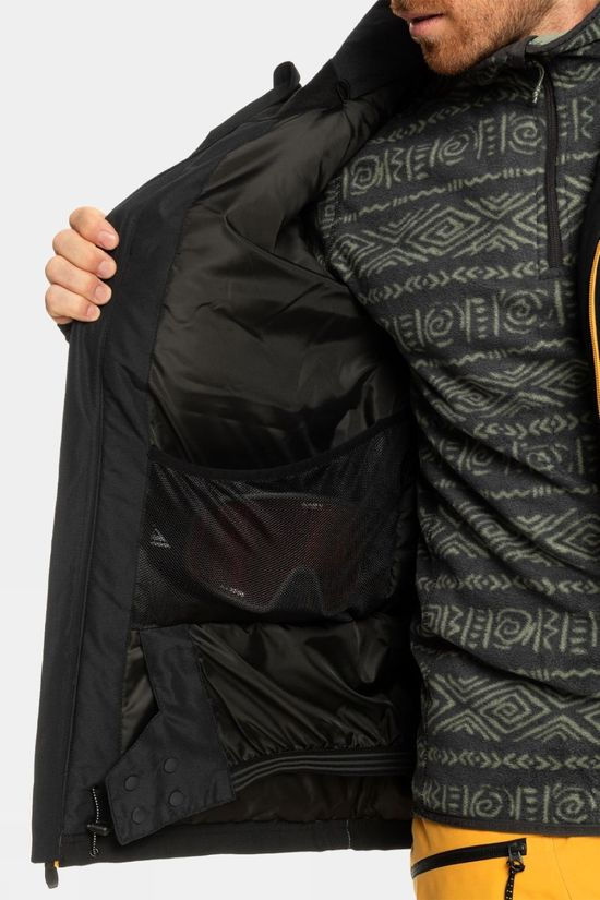 Quiksilver Mens Dawson Snow Jacket True Black