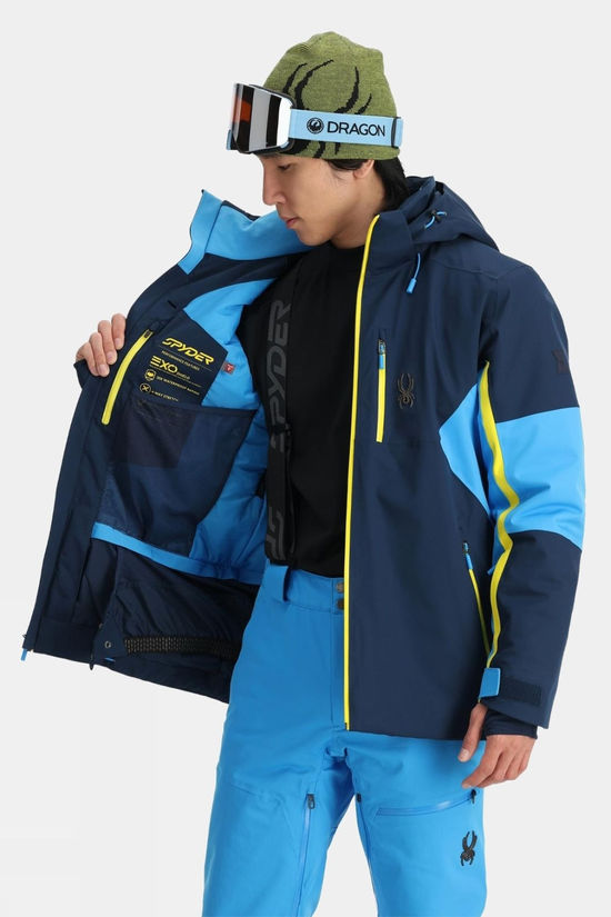 Spyder Mens Epiphany Ski Jacket True Navy