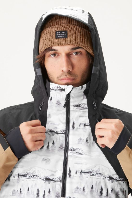 Picture Mens Occan Jacket Tannin/Black