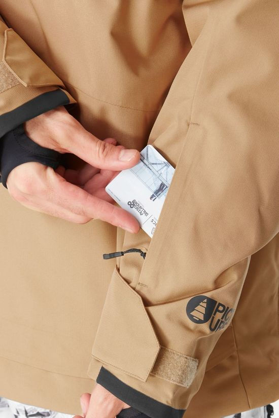 Picture Mens Occan Jacket Tannin/Black
