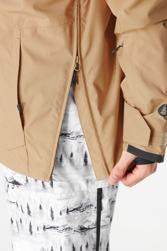 Picture Mens Occan Jacket Tannin/Black
