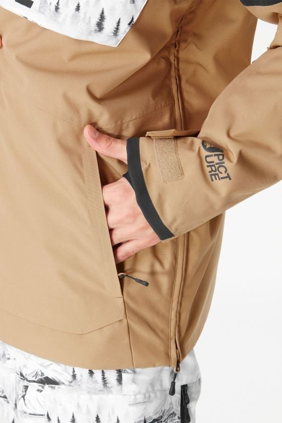 Picture Mens Occan Jacket Tannin/Black