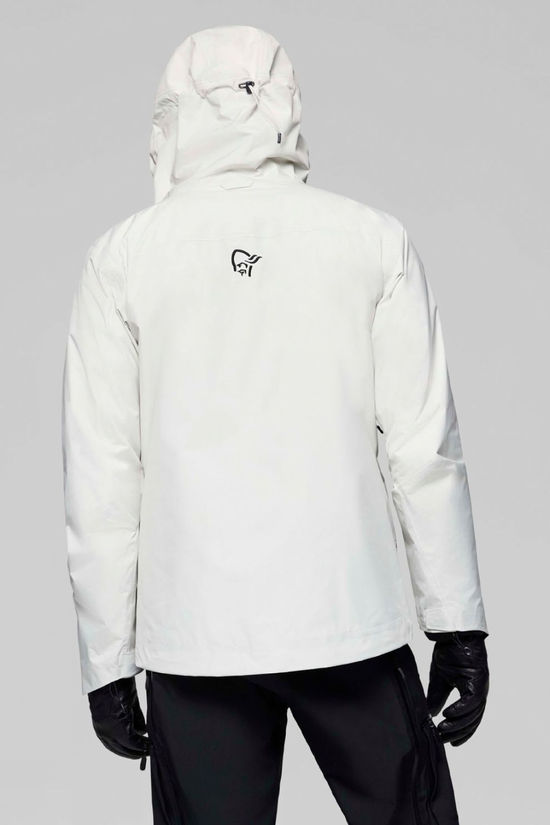 Norrona Mens Lofoten GTX Insulated Jacket Whisper White