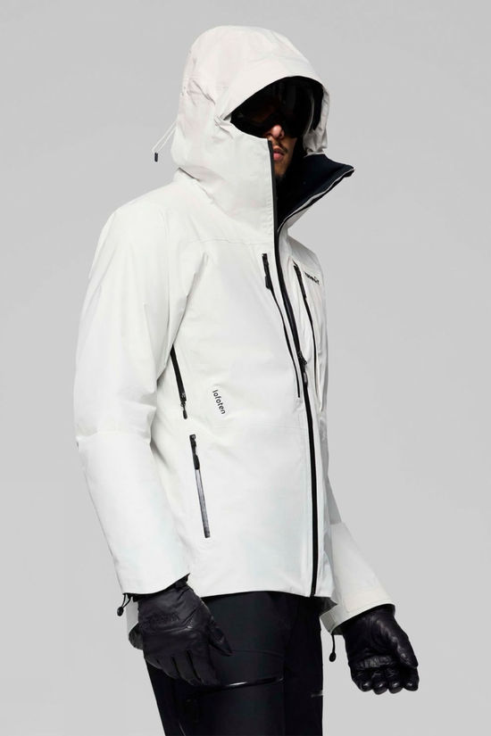 Norrona Mens Lofoten GTX Insulated Jacket Whisper White