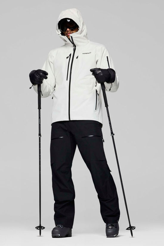 Norrona Mens Lofoten GTX Insulated Jacket Whisper White