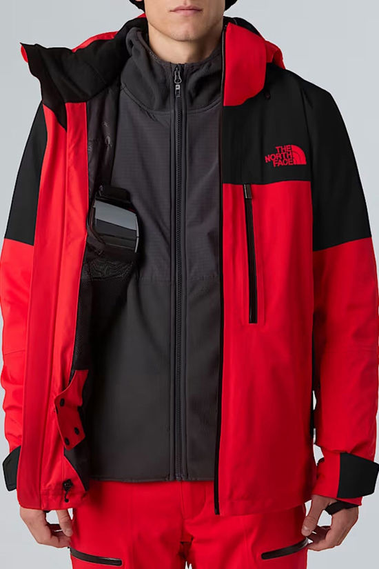 The North Face Mens Chakal Ski Jacket  Elevation Red/Tnf Black