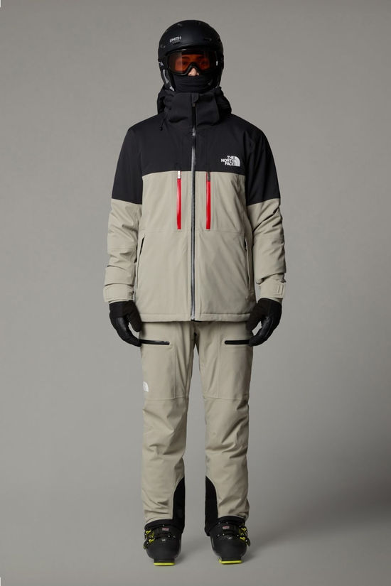 The North Face Mens Chakal Ski Jacket  Clay Grey/Tnf Black