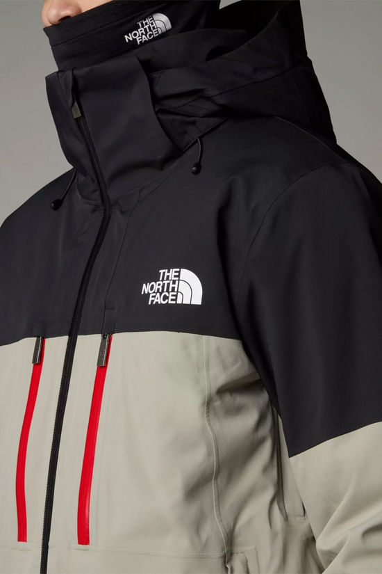 The North Face Mens Chakal Ski Jacket  Clay Grey/Tnf Black