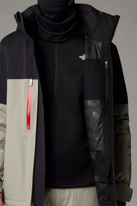 The North Face Mens Chakal Ski Jacket  Clay Grey/Tnf Black