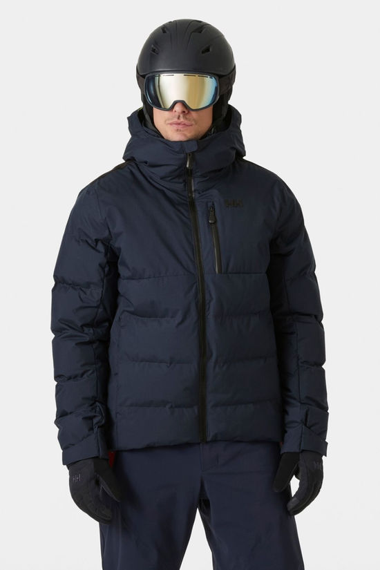 Helly Hansen Mens Kvitfjell Race Puffy Ski Jacket Navy