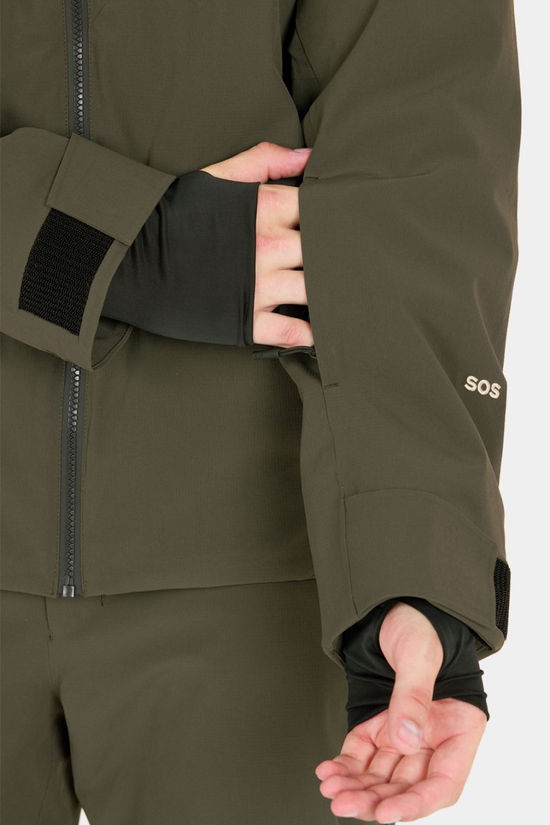 SOS Mens Cervinia Insulated Jacket Black Ink