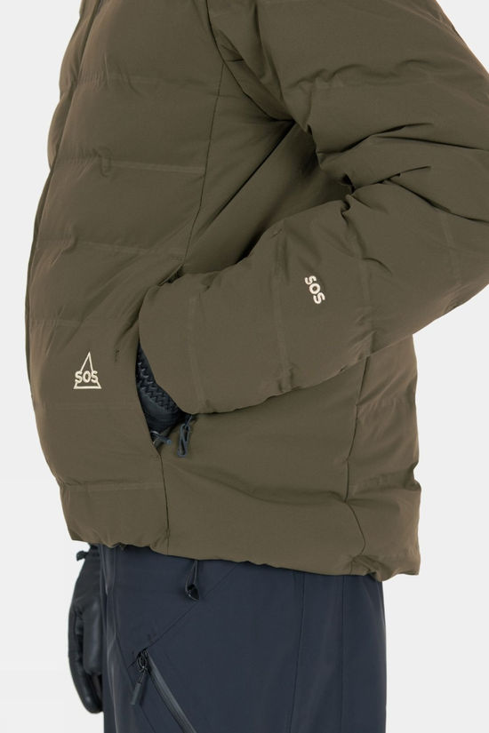 SOS Mens Fieberbrunn Insulated Jacket Black Ink