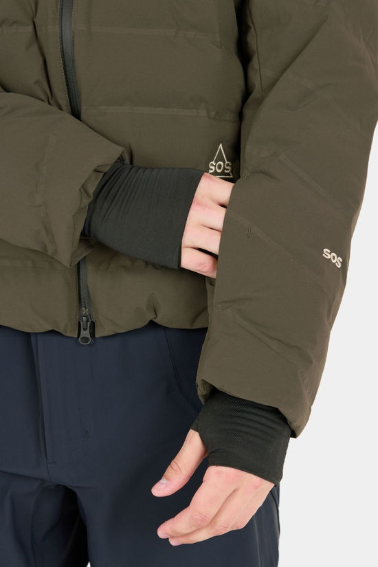 SOS Mens Fieberbrunn Insulated Jacket Black Ink